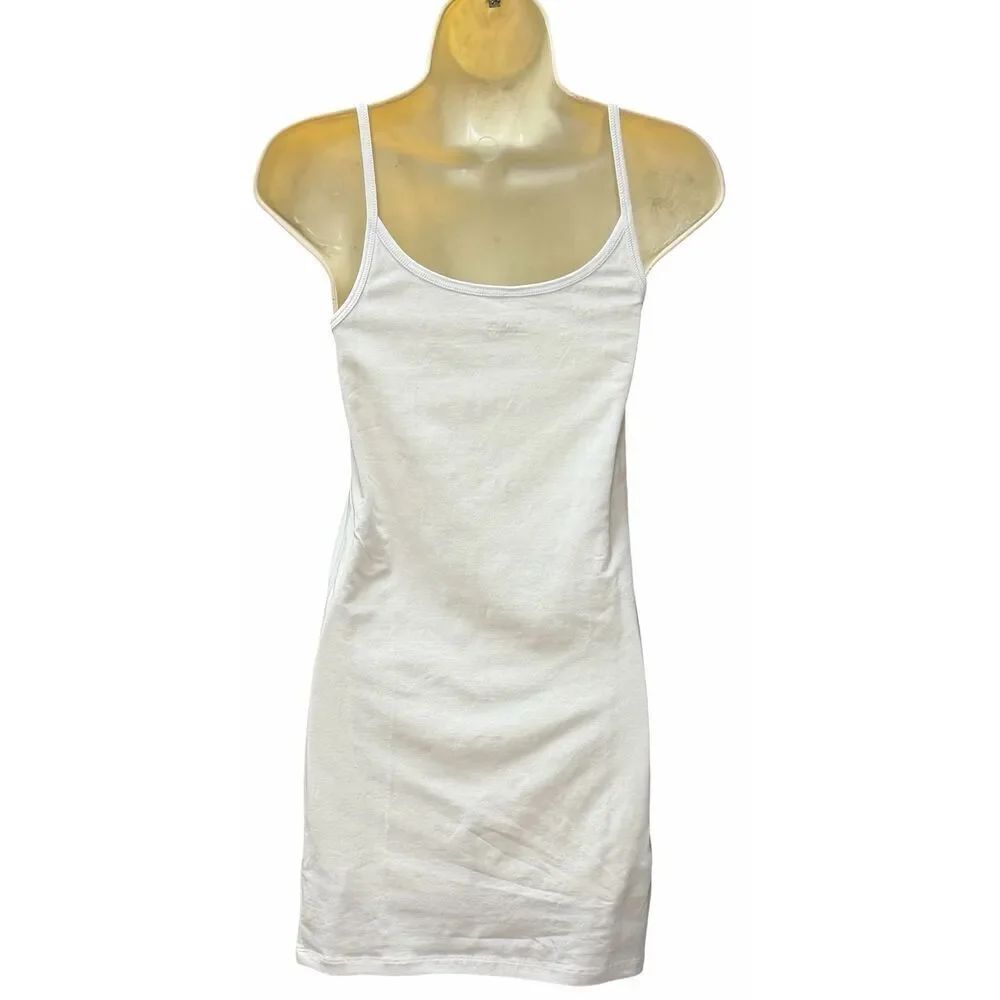 Lilla P Cotton Midi Dress in White NWT Size Large - Picture 4 of 5